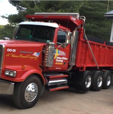 Yellow Ribbon Trucking Dump Truck
