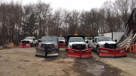 Yellow Ribbon Trucking Plows Ready