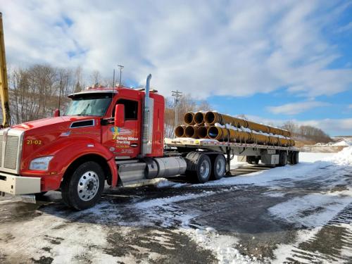Pipe Hauling